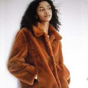 MADEWELL Faux Fur Jacket/Coat XS